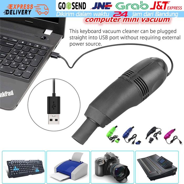 Electric Alat Pembersih Debu Keyboard Penyedot Debu Untuk Laptop Computer PC USB Vaccum Cleaner Mini