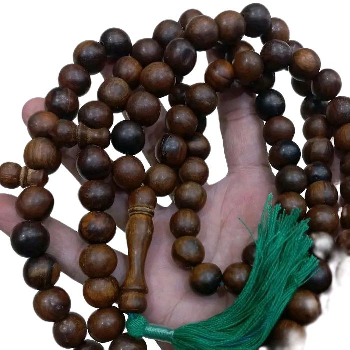 TASBIH KAYU GAHARU JUMBO ASLI KALIMANTAN WANGI