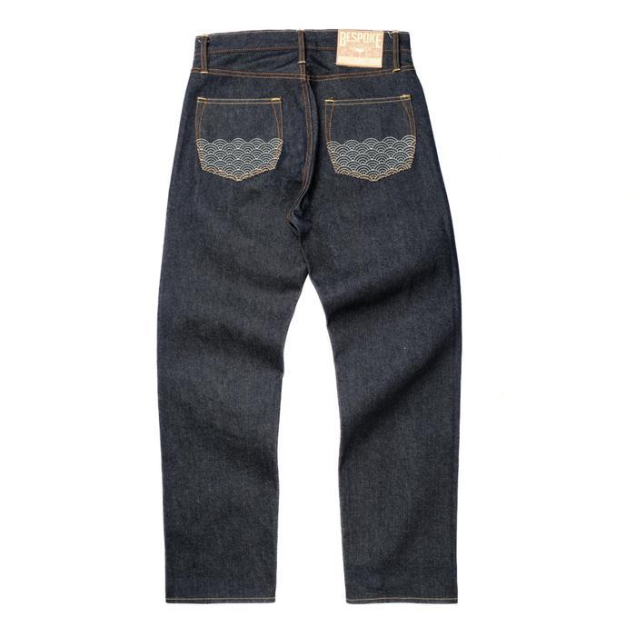 Bespoke Project - Celana Pria Raw Denim Dallas Selvedge Straht Fit
