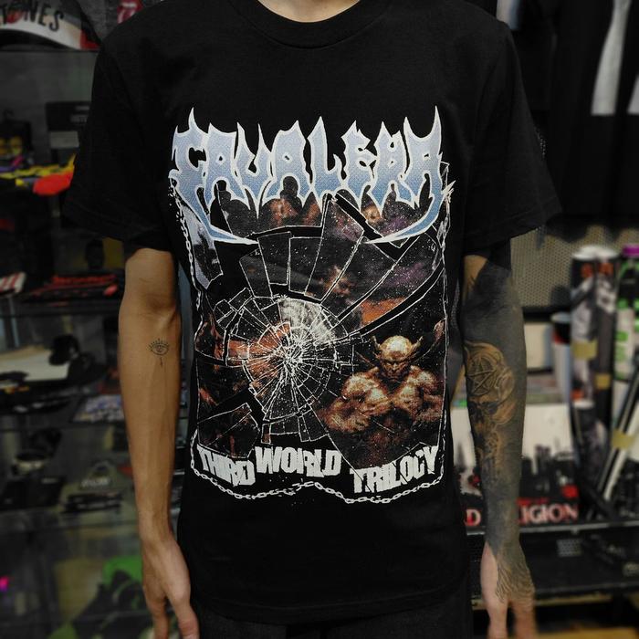 T Shirt Band Official CAVALERA CONSPIRACY - THIRD WORLD TRILOGY 2025 TOUR