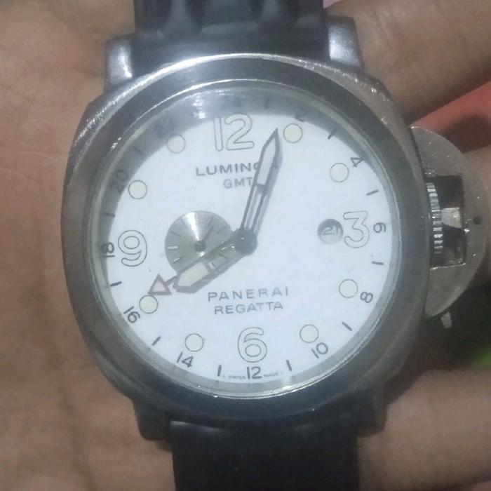 Panerai Clone Luminor Regatta Jam Tangan Pria dengan Tampilan GMT dan Desain Elegan