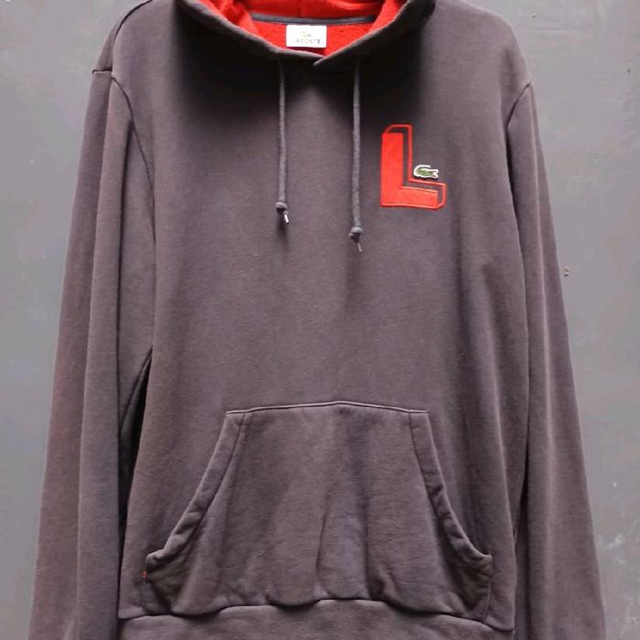 Hoodie Lacoste logo towell