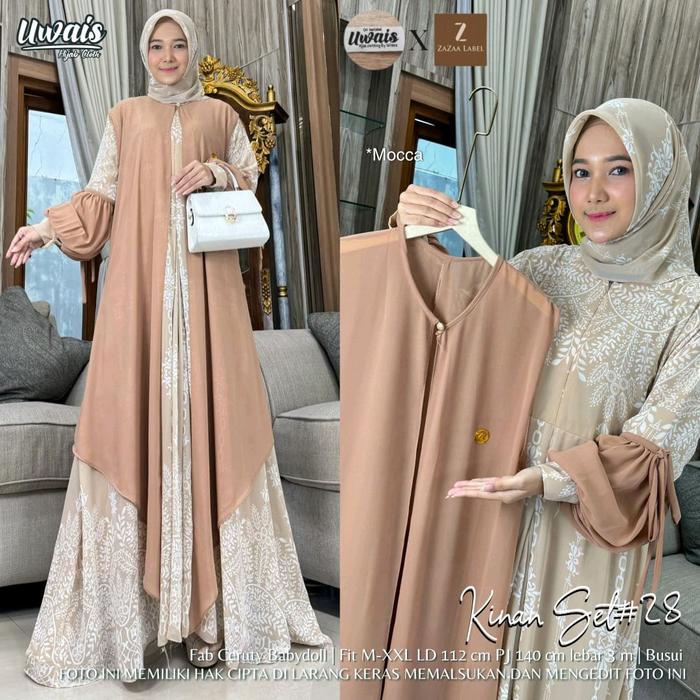 Kinan setelan original terlaris bestseller original by Uwais