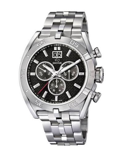 Jam Tangan Pria JAGUAR J654/2 Special Edition Swiss Made Original  Full Stainless Steel Mewah