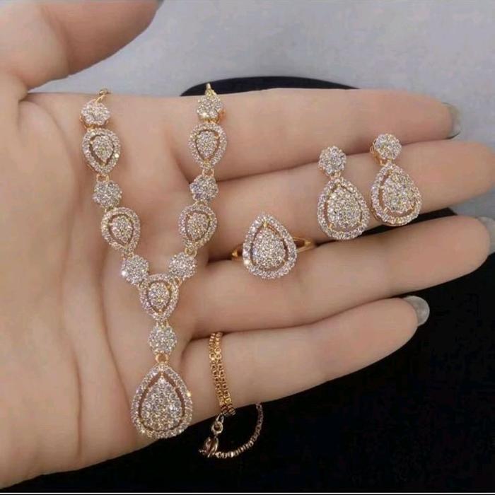 set labu replika berlian cantik mewah