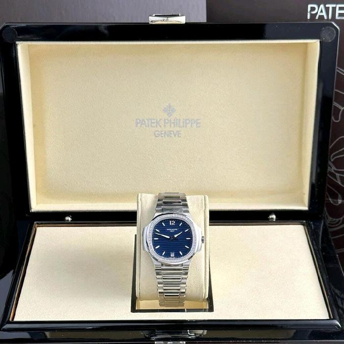 Patek Philippe 7118 Blue Dial Swiss Automatic Movement 38mm Fashion Wanita