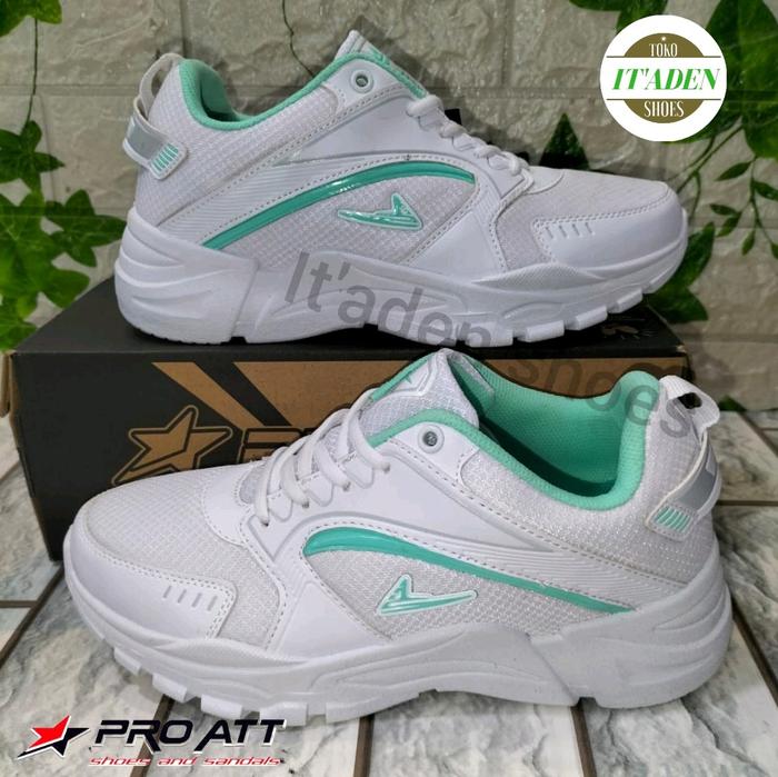 Sepatu pro ATT LS 45 putih hijau 37-40  Sneakers