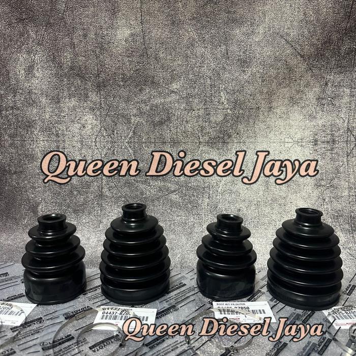 Karet Boot CV Joint / Boot As Roda 1set (4pcs) Luar & Dalam Sigra 1.0cc/1.2cc Agla 1.2cc Calya 1.2cc