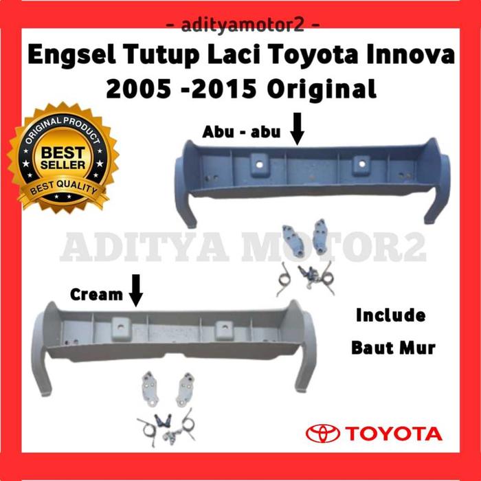 Engsel Laci TOYOTA INNOVA 2005 2015 ORIGINAL Abu Abu Cream