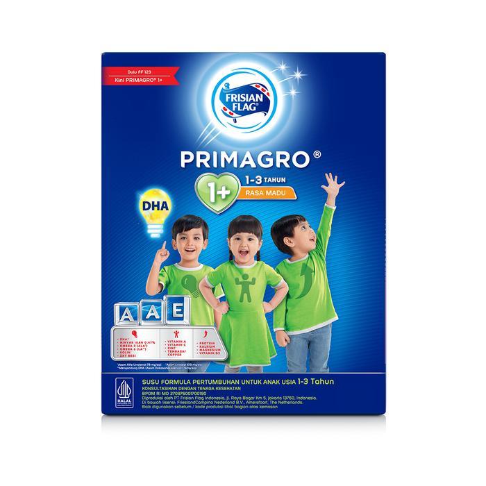 Frisian Flag Primagro 1+ Madu 1200g Susu Bubuk Pertumbuhan Anak 1-3 Tahun