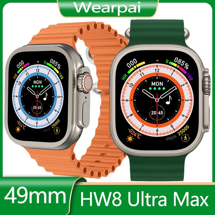 HW8 Ultra Max IWO Watch Ultra 49mm Smartwatch Men Women Fitness