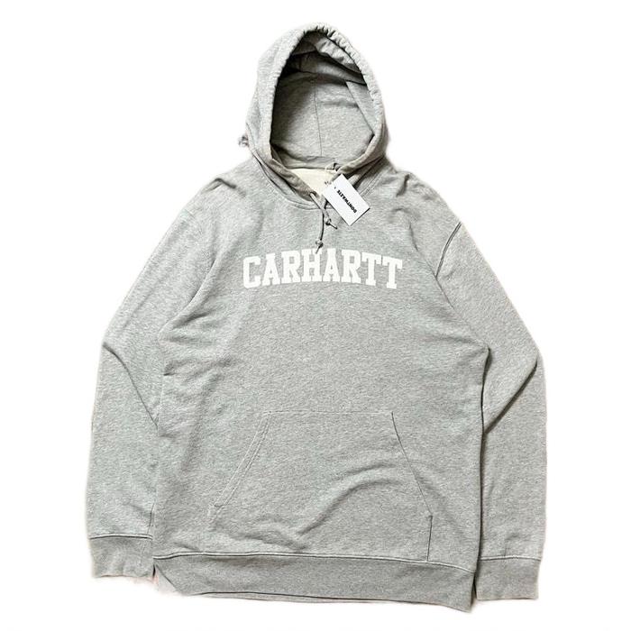 CARHARTT WIP HOODED COLLEGE SWEAT GREY ORIGINAL