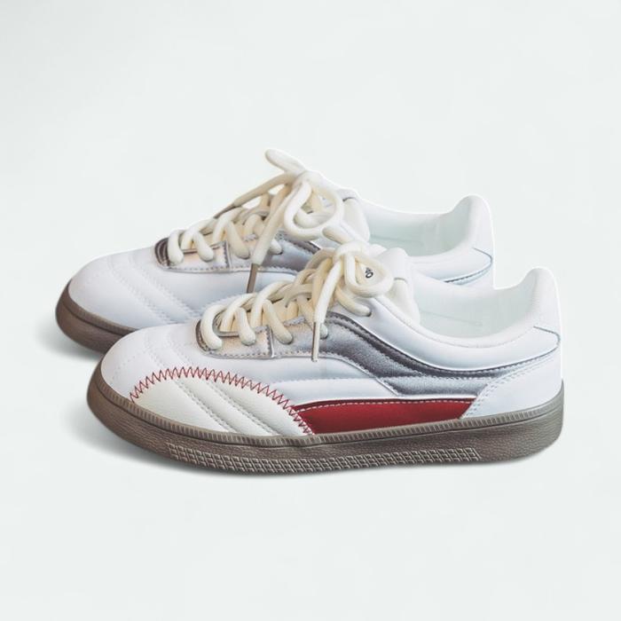 Kiwari Shoes - Sepatu Sneakers Wanita Eudora Putih Casual Korea Inspired Design