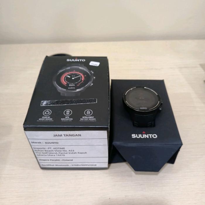 JAM TANGAN SUUNTO9 Black second ada minus (004974)