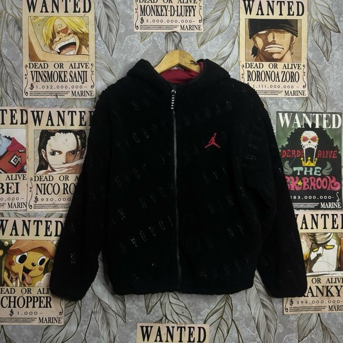 Hoodie sherpa jordan air original second