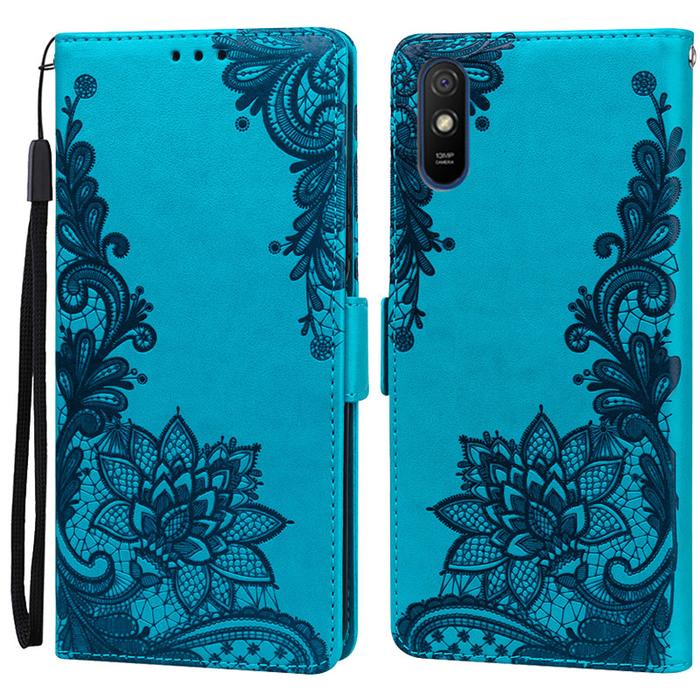 For Xiaomi Redmi 9A Case Leather Flip Case on For Coque Xiomi Redmi