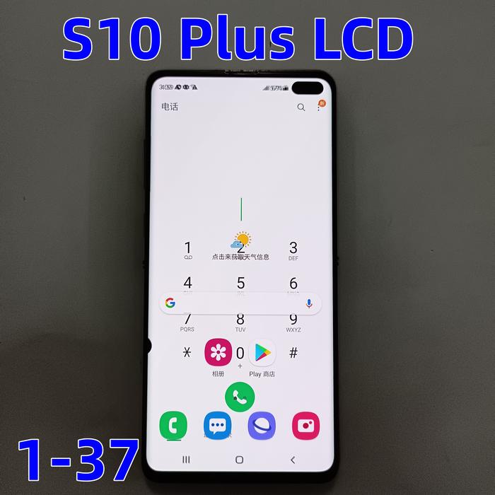 100% Original AMOLED LCD For Samsung Galaxy S10 Plus G975 LCD Display