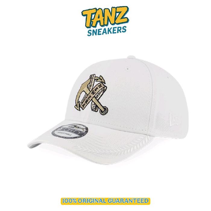 TOPI NEW ERA CAP 9FORTY SAILOR CLUB WHITE GOLD ORIGINAL RESMI BNIP