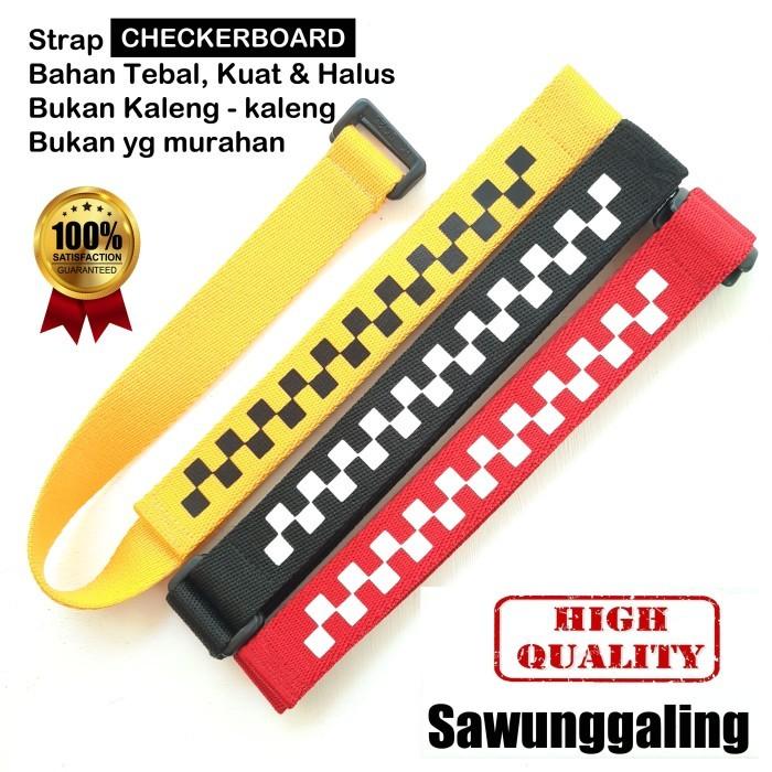 TALI STRAP STRAPER PENGUNCI PENGIKAT FRAME VELG RODA SEPEDA LIPAT FOLDING BIKE STRAP CHECKERBOARD MO