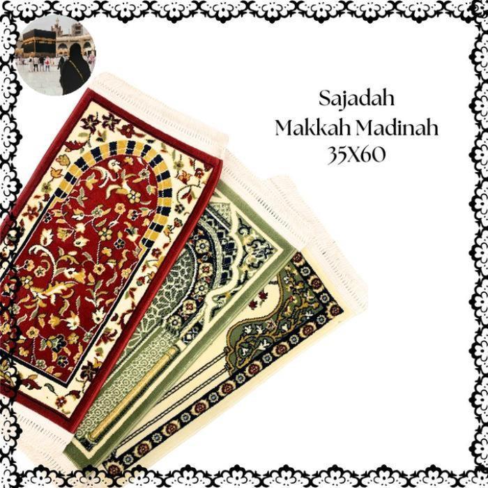 Cod Sajadah Carpet Original Mekkah Madinah/ Sajadah Mini/Sajadah Muka/ Original Import Termurah