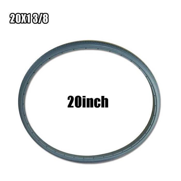 Sparepart Kursi Roda / Ban Mati Kursi Roda Ukuran 20x1 3/8 / 22x1 3/8 / 24x1 3/8 1Pc