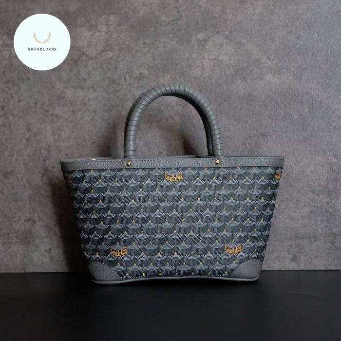 FAURE LE PAGE / FLP DAILY BATTLE TOTE BAG 19 BLACK & GREY