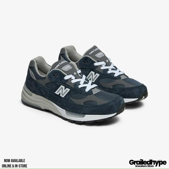 NB 992 Made in USA Navy Blue       Sneakers