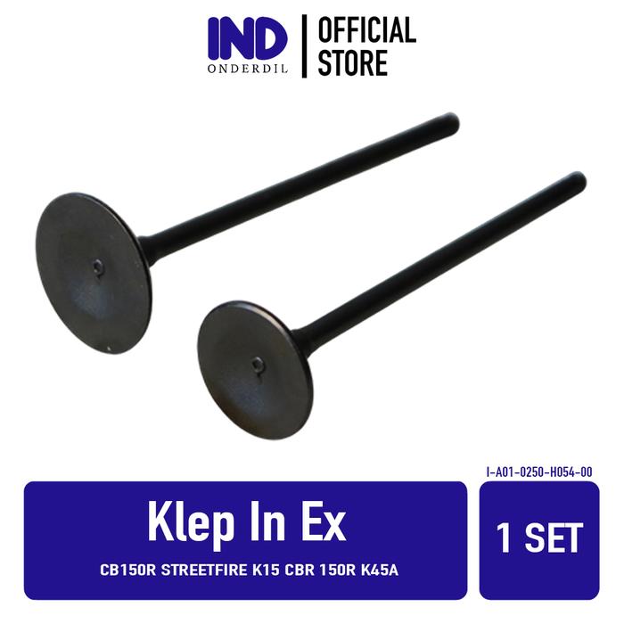 Klep In Ex CB150R CBR 150 CB 150R Old Lama KPP Streetfire K15 K45A Kelep Payung Valve Set