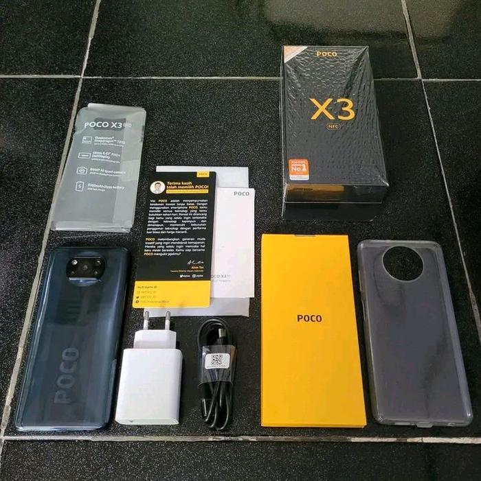 Poco X3 NFC Ram 8/128 GB nominus garansi 7 hari