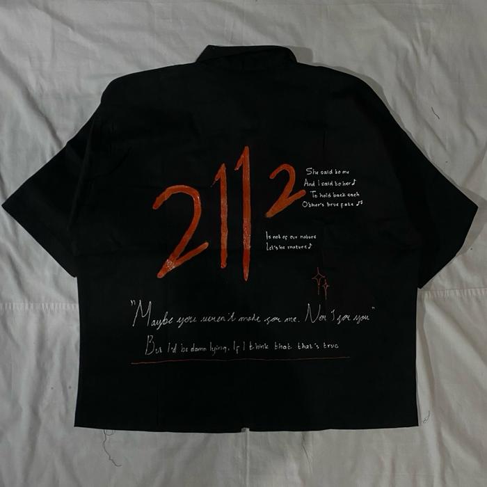 Kemeja Boxy Custom Handpainted 2112 - Reality Club