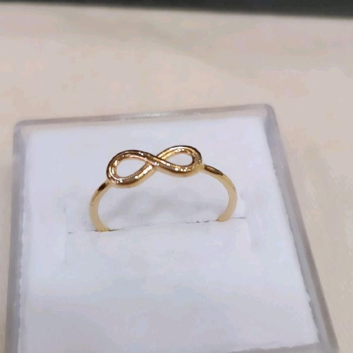 Cincin 6k 0.70 Gram - Desain Elegan dengan Berat 0.70 Gram - Perhiasan