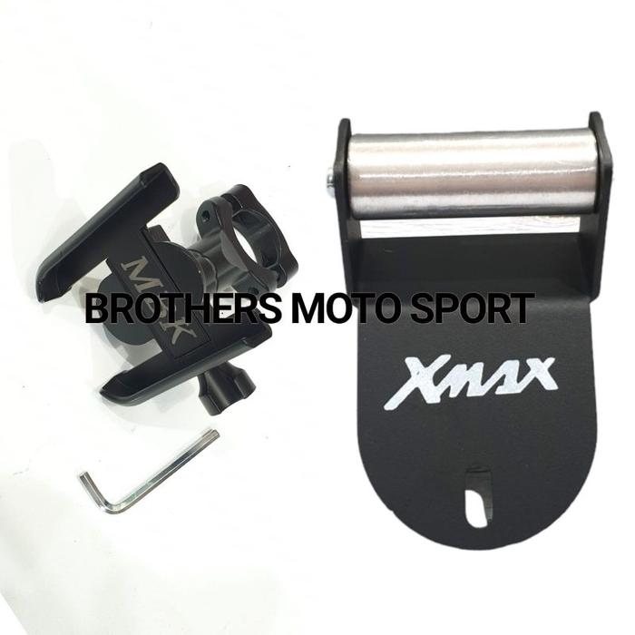 breket gps lexi plus holder hp lexi/ adv/xmax /nmax old/xmax new/nmax connected bracket gps hp lexi/