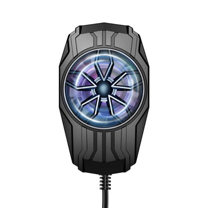 Universal Mini Mobile Phone Cooling Fan Radiator Turbo Hurricane Game