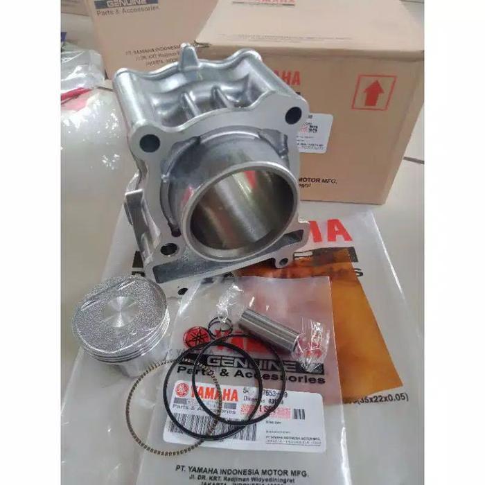 BLOK SEHER KOMPLIT ISI PISTON YAMAHA JUPITER MX NEW/ JUPITER MX LAMA 1S75OC