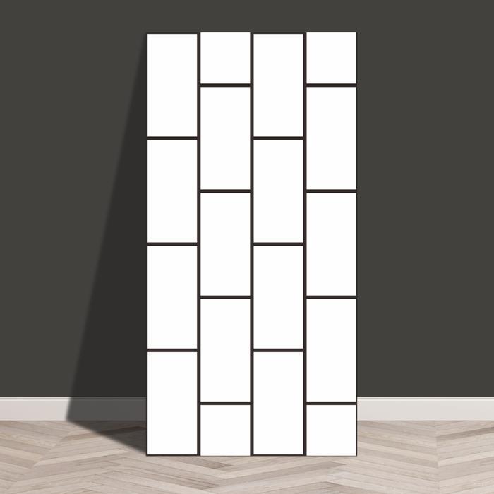 20PCS Wallpaper Dinding Marmer 3D 30x60cm PVC Waterproof Self Adhesive Tebal Kuat Matibay Anti Air  