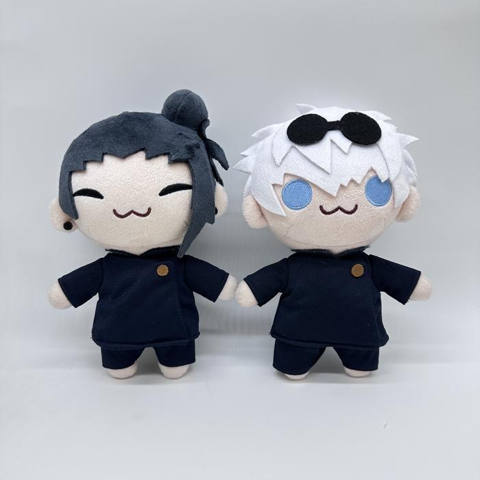 20cm New Jujutsu Kaisen hand puppet plush toy Toys Cute Soft Stuffed Gojo And Geto Pillow Dolls For 