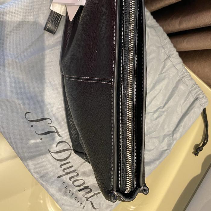STOK TERBATAS St.Dupont clutch bag 100% original full leather