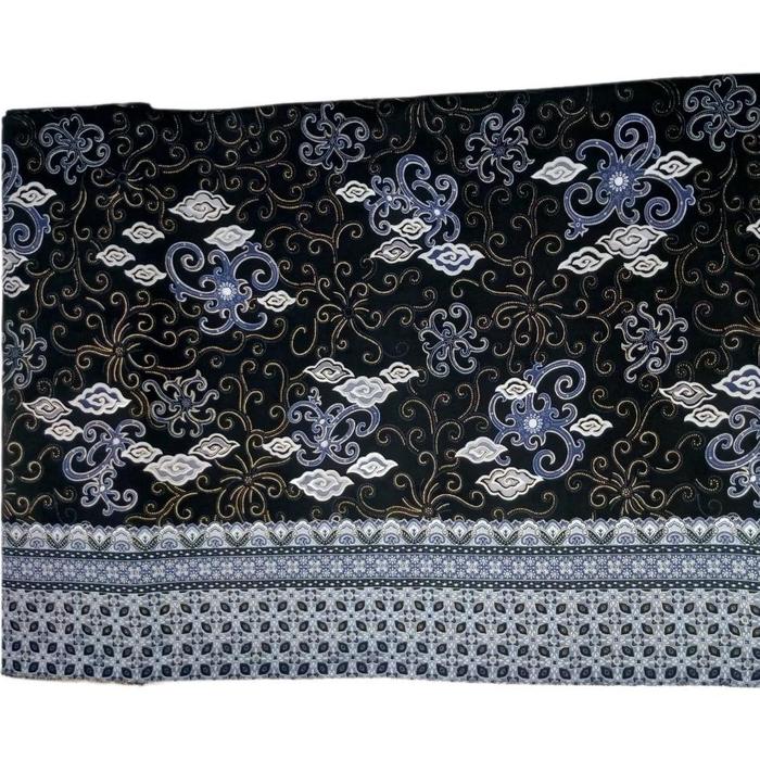 Bahan Batik Semi sutra Silk untuk kemeja pria rok dress Kain batik sutra silk untuk seragam keluarga