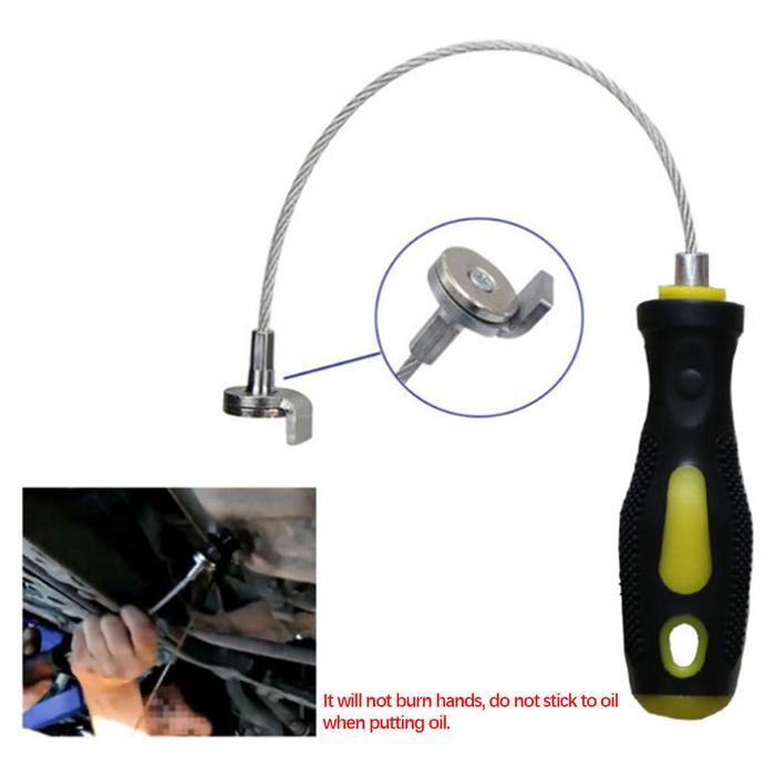 Oil Drain Plug Removal Tool Durable Oil Sump Drain Plug Remover Auto