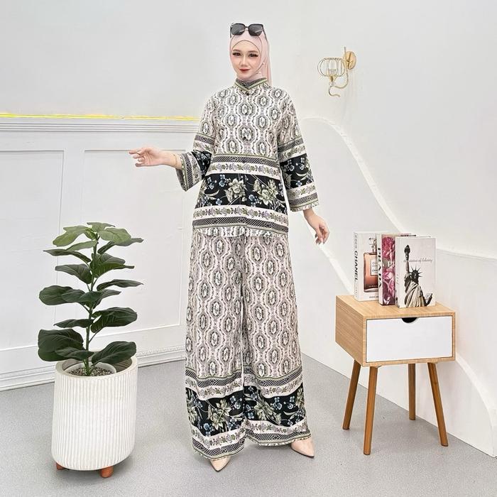 One set rayon premium//setelan rayon premium// setelan rayon motif