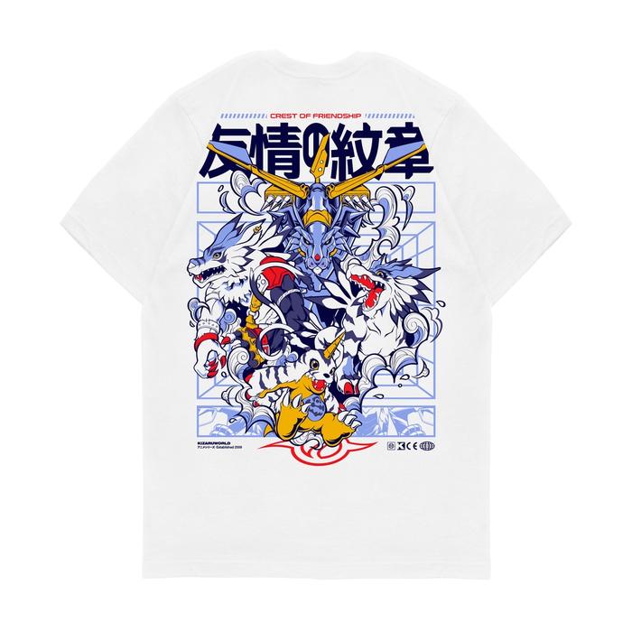 KIZARU Kaos Anime Digimon GABUMON