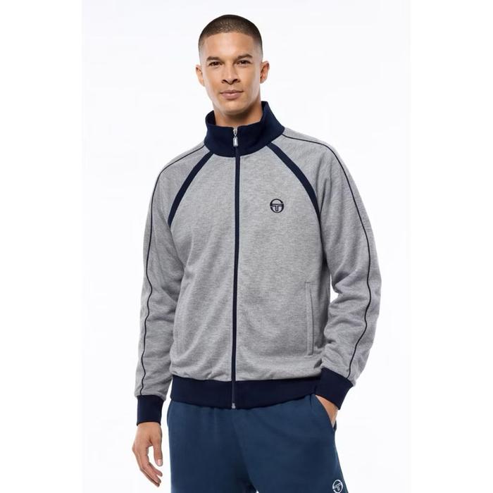 Sergio Tacchini Ghibli Tracktop Jacket In Blue / White / Black