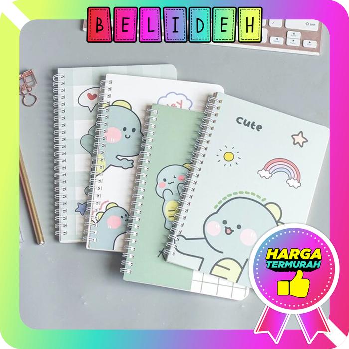 ☛BELIDEH☚ Buku Tulis Catatan Notebook Ring A5 / Notebook Journal / Buku Tulis A5 Spiral Notebook Aes