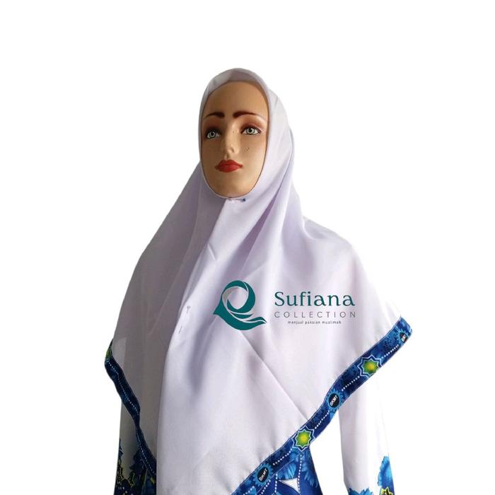 Jilbab BKMT Nasional Segi Empat Lis