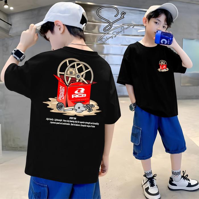 Kaos Anak / Baju / Tshirt RCB RACING VELG RCB ORIGINAL OTOMOTIF Distro Terlaris