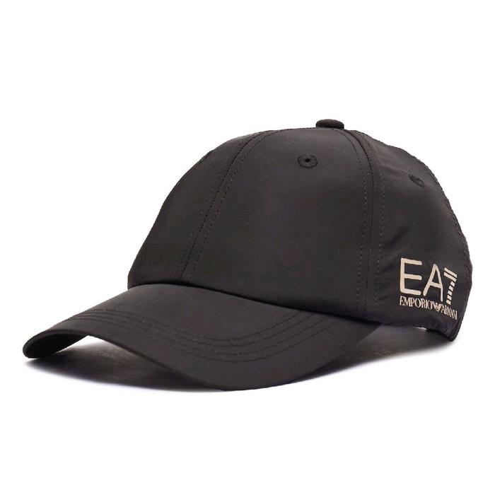TOPI CAPS PRIA - ARMANI EMPORIO EA7 BLACK ORIGINAL AUTHENTIC
