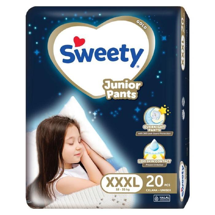 Popok 1 Dus ( Isi 3 Pcs ) Sweety Gold Junior Xxxl20 #Gratisongkir