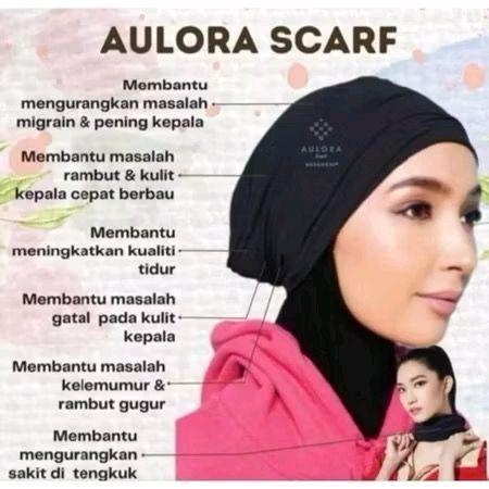 Aulora Scarf Beyul with Kodenshi Infrared Garansi Original - Syal Pelindung Kepala dan Leher Unisex