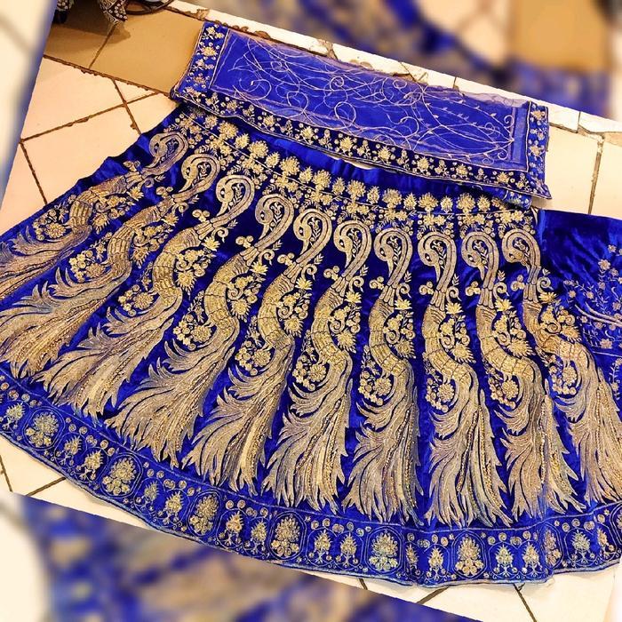 Lehengga Wedding Merak Ori India