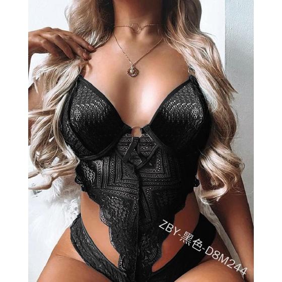 Pakaian Dalam Wanita Setelan Baju Tidur Vee Teddies Z0125